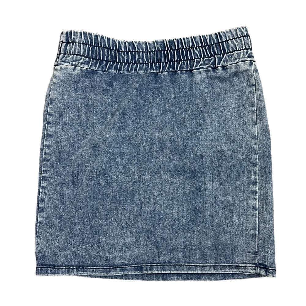 Cello Sarah Dark Wash Denim Skirt Size Small - Picture 2 of 9